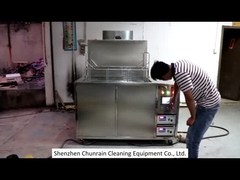 Limpiador ultrasónico con elevación