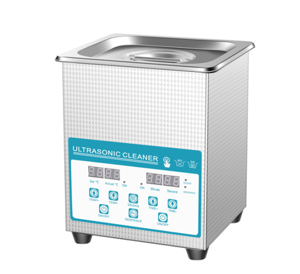 el limpiador ultrasónico automático del poder de 2L 60W con desgasifica y Semiwave