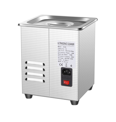 el limpiador ultrasónico automático del poder de 2L 60W con desgasifica y Semiwave