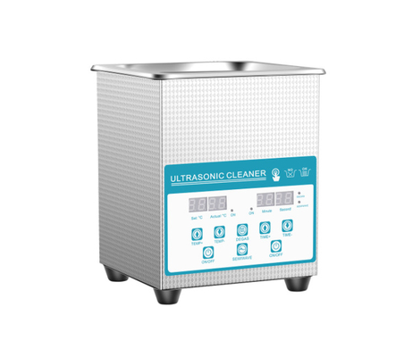 el limpiador ultrasónico automático del poder de 2L 60W con desgasifica y Semiwave