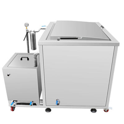 Limpiador ultrasónico industrial del motor del control 61L del PLC con el sistema 40khz 900W del filtro de aceite