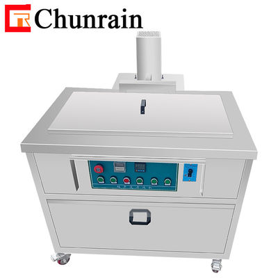 38-360L limpiador ultrasónico industrial personalizado con elevador para piezas metálicas del motor del automóvil