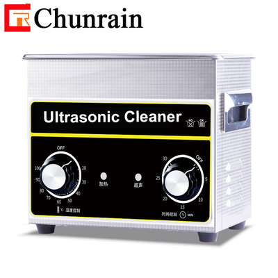 Chunrain CR-030 4L 180W limpiador ultrasónico de alta frecuencia temporizador mecánico para dientes falsos