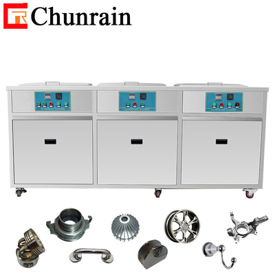 3 tanques 264L limpiadores ultrasónicos para compressores piezas de repuesto para equipos de mantenimiento de automóviles desengrasantes CR-3120GH