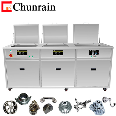3 tanques 264L limpiadores ultrasónicos para compressores piezas de repuesto para equipos de mantenimiento de automóviles desengrasantes CR-3120GH