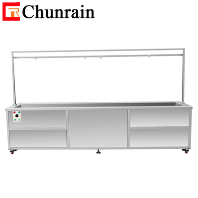 Equipo de limpieza de cortinas de persianas de ventanas de ultrasonido ChunRain con función de lavado de limpieza CR-2072T