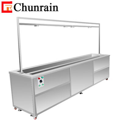 Equipo de limpieza de cortinas de persianas de ventanas de ultrasonido ChunRain con función de lavado de limpieza CR-2072T