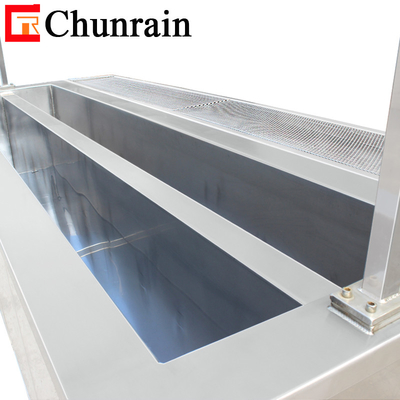 Chunrain CR-2036T 2 metros de limpieza del tanque de limpieza de ultrasonidos para ventanas sucias cortina ciega