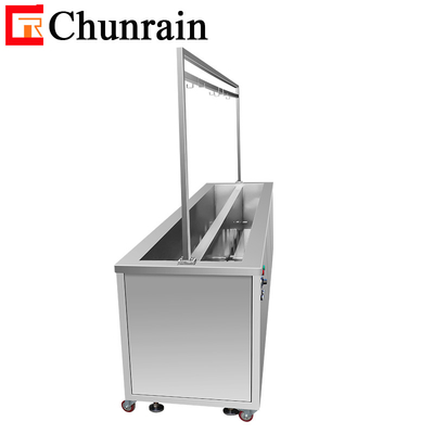 Máquina de limpieza a ciegas para cortinas sucias de ventanas y cuchillas metálicas para motores