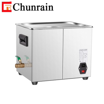 Máquina de limpieza por ultrasonido Chunrain con Degas Parts de limpieza de semieves de hardware CR-040S 10L 240W limpiador por ultrasonido