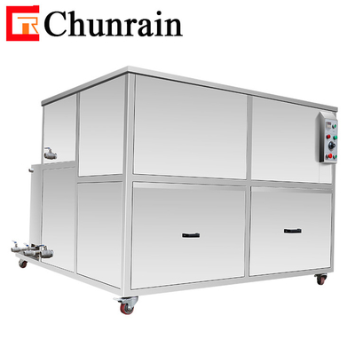 Limpieza industrial de ultrasonidos con sistema de filtros para el aro de la rueda, los rodamientos del intercambiador de calor Limpieza del baño 1500L