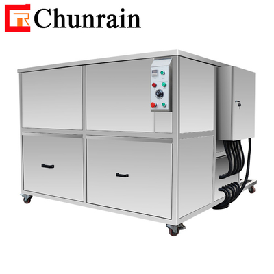 Limpieza industrial de ultrasonidos con sistema de filtros para el aro de la rueda, los rodamientos del intercambiador de calor Limpieza del baño 1500L