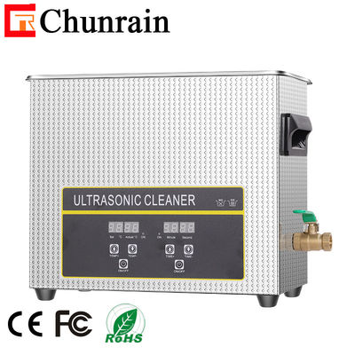 Limpiador ultrasónico de la FCC 6.5L 40KHZ Digitaces para las piezas de la herramienta del molde del retiro del aceite