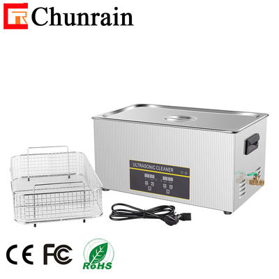 Limpiador ultrasónico de Chunrain 22L 480W 40KHZ Digitaces para el rifle Brassware de la bici de la placa de circuito