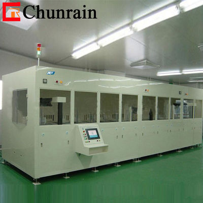 Uso industrial gradual del limpiador ultrasónico automático robótico del brazo 40KHZ