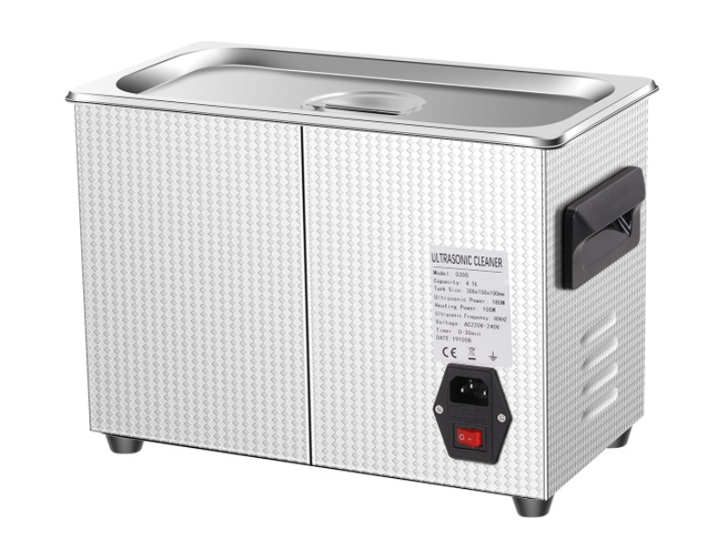 Limpiador ultrasónico electrónico de la fábrica 4.5L Digitaces para las tiendas del trabajo del coche