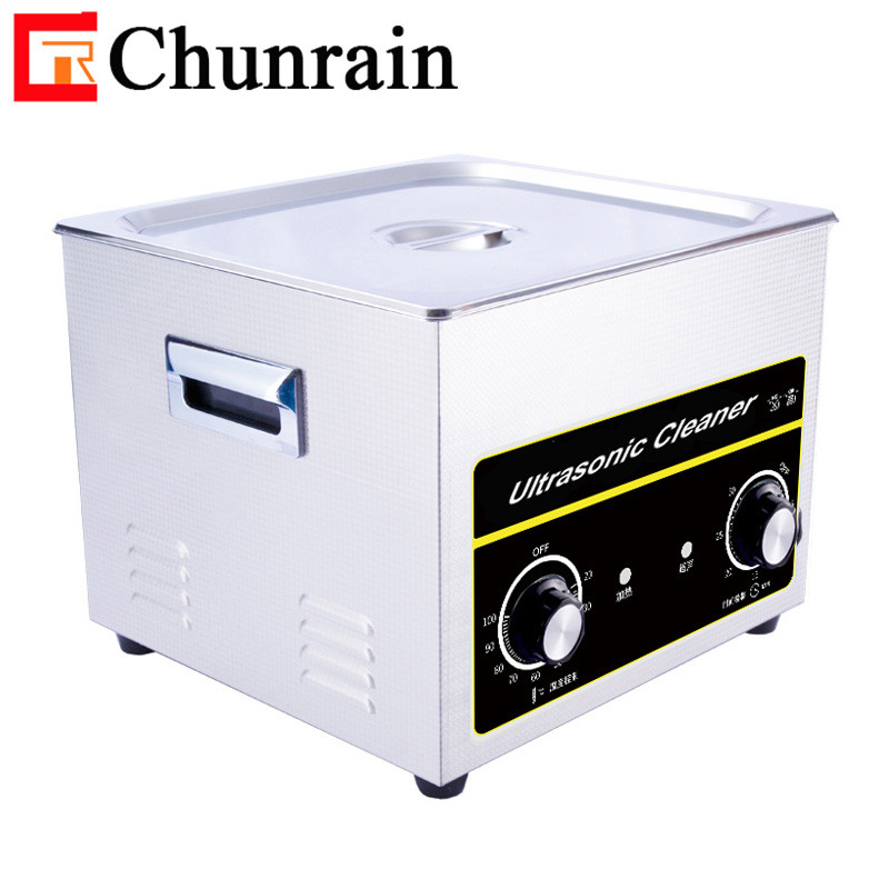 CR-060 15L 4gal limpiador ultrasónico con temporizador / calentador para la limpieza de carburadores y piezas de automóvil