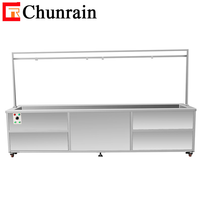 Equipo de limpieza de cortinas de persianas de ventanas de ultrasonido ChunRain con función de lavado de limpieza CR-2072T