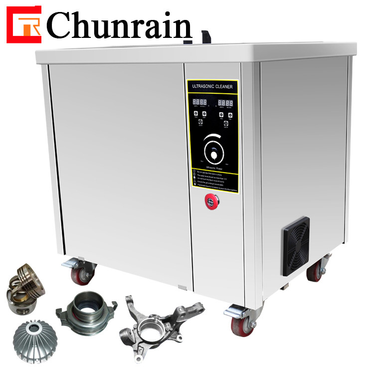 Lavadora de piezas ultrasónicas industrial digital de 38L Chunrain CR-120ST con tanque interno de 2.0 mm SUS304