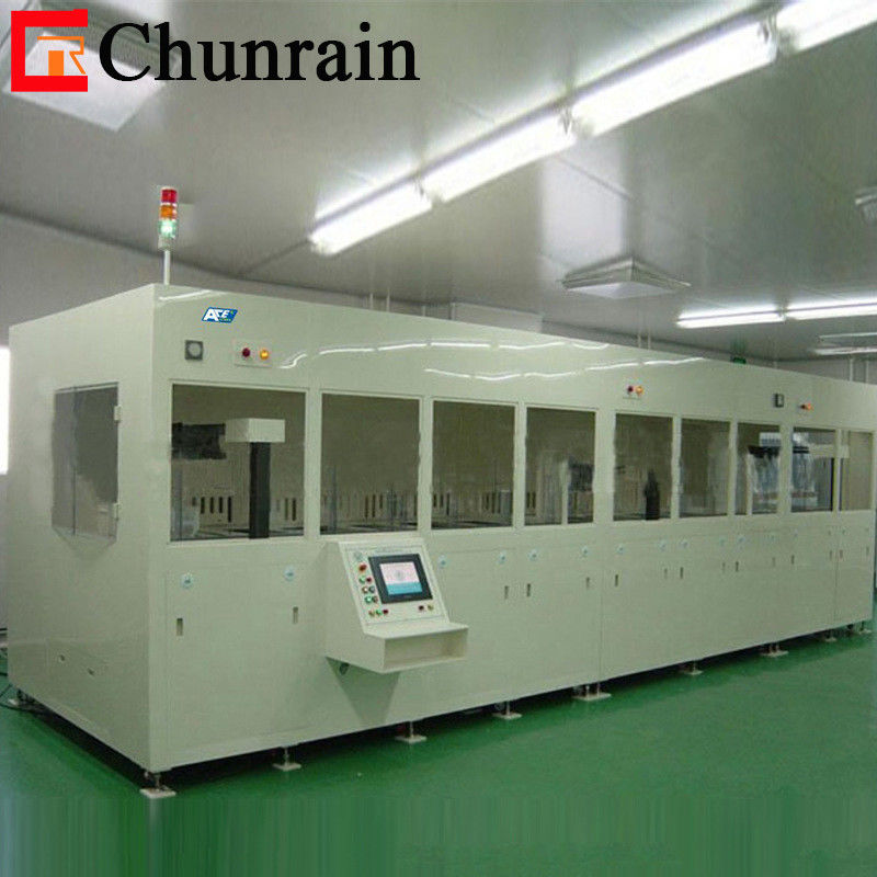 Uso industrial gradual del limpiador ultrasónico automático robótico del brazo 40KHZ